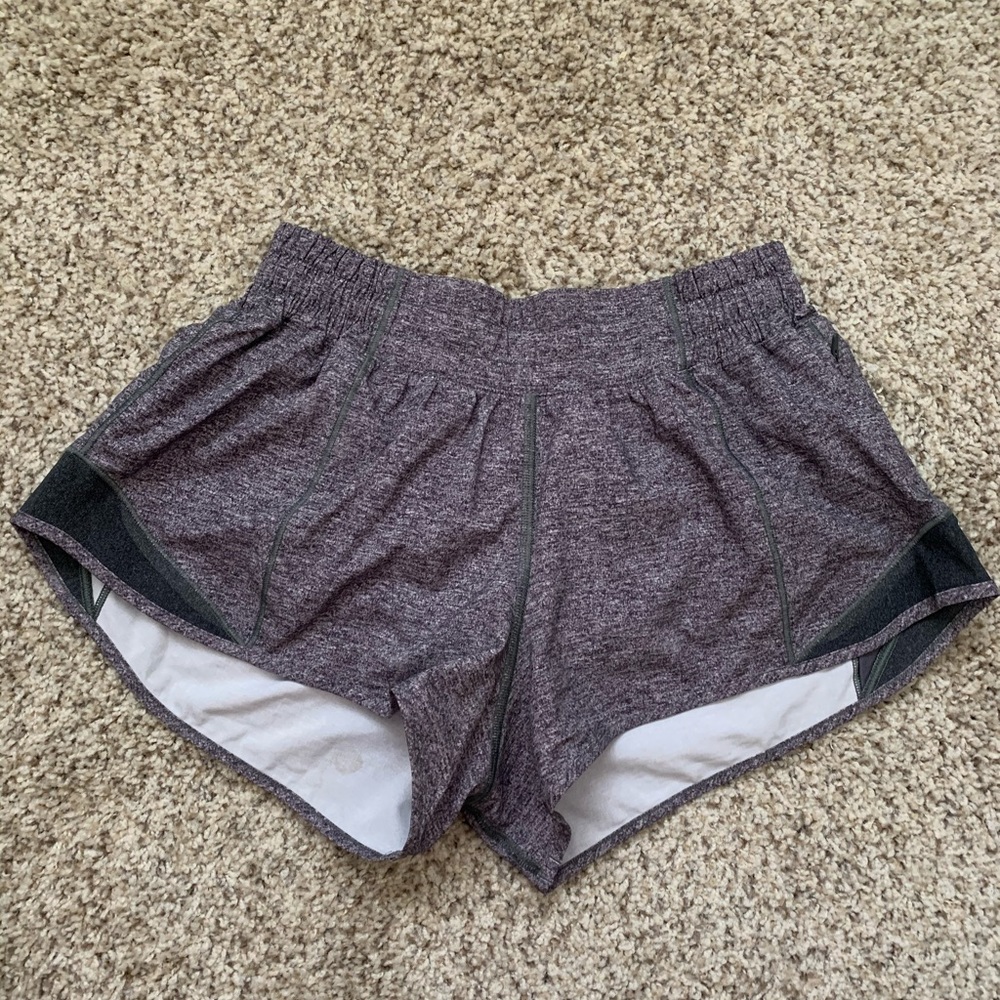 COPY - Gray lululemon shorts.